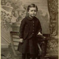 Ellis Album: Unidentified Ellis boy (around 4 years old), c. 1870-1880