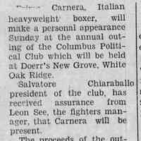          Item, August 21, 1930
   