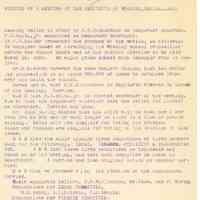 Wyoming Civic Association: Wyoming School Proposition Meeting, 1909