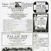          MHS Scrapbook: Paper Mill Playhouse Katinka Program picture number 1
   