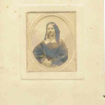 Snow: Alman & Co. Photograph of Angeline (Talmadge) Snow