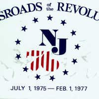          Bicentennial: Crossroads of the Revolution Bicentennial Souvenir License Plate, 1976 picture number 1
   