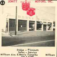 Automobiles: Jowitt Motors, Inc., 1955