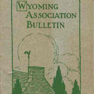 Kellogg: Wyoming Association Bulletin, 1916