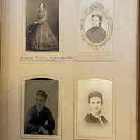          Lizzie Brison, sister of Aunt Em, Elizabeth Hannah Brison, dgt. of David Brison, August 1873
   