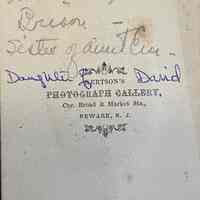          Aunt Elizabeth Brison, sister of Aunt Em, daughter of David Brison
   