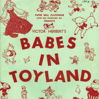 Babes in Toyland, 1942 Paper Mill Playhouse Souvenir Program