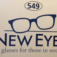 New Eyes for the Needy Building Sign, 549 Millburn Avenue