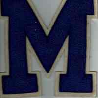 Millburn High School: Varsity Letter "M" patch