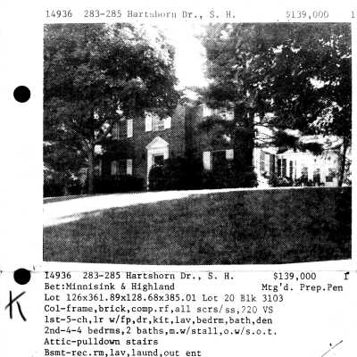 283-285 HARTSHORN DRIVE