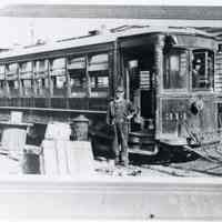 Morris County Traction: Trolley #314 at Millburn Car Barn