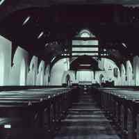 Christ Church: Interior of Christ Church after the 1916 Addition