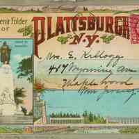 Kellogg: Plattsburgh NY Souvenir Postcard Booklet