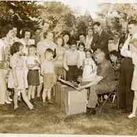 Millburn Art Center: Frederick Whitaker Painting Demonstration, 1944