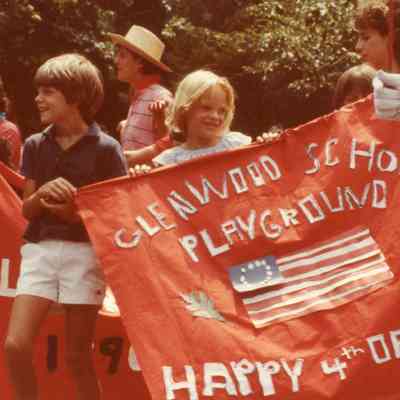 July 4: Taylor Parade with Bikes, 1983