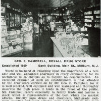 George S. Campbell Drug Store, Millburn