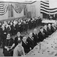 Millburn Board of Trade Dinner and Election, 1925