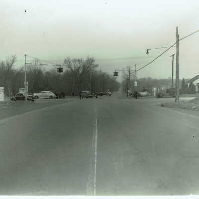 Old Short Hills Road and South Orange Avenue, 1949