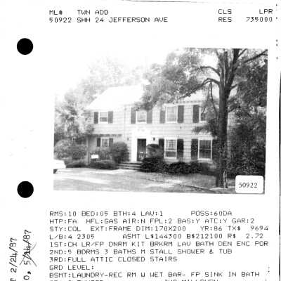 24 JEFFERSON AVENUE