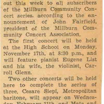 Item, October 16, 1952