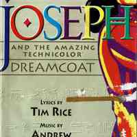 Paper Mill Playhouse Program: Joseph and the Amazing Technicolor Dreamcoat, 1999