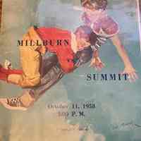 Football: Millburn High School vs. Summit Program, 1958