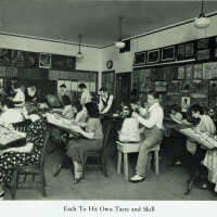 Millburn High School Art Class, 1931