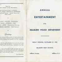 Police Department: Program for 1959 Benefit Event