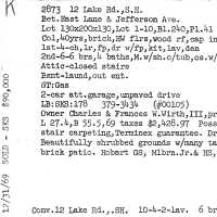 12 LAKE ROAD