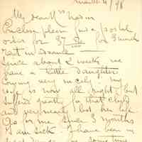          Nadin: Longpre letter to Mary Nadin, 1898 picture number 1
   