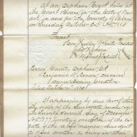          Brison: Benjamin W. Benson Estate Documents, 1883 picture number 1
   