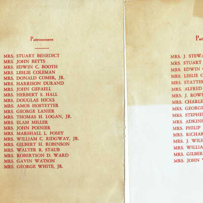 Invitations verso