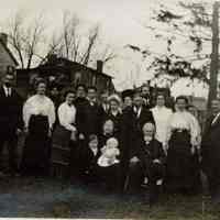 Marshall-Schmidt Album: Family Photograph with Elizabeth Marshall-Schmidt, Frank Marshall & Grandparents