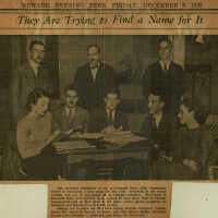 Short Hills Community Center Executive Board, December 1933