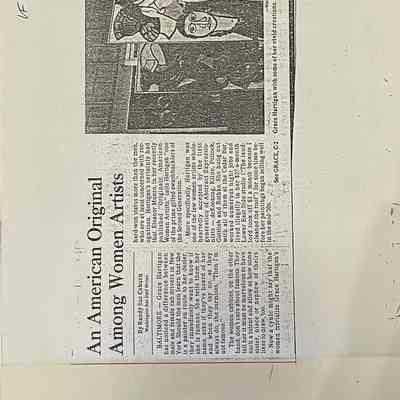Hartigan: Washington Star Articles (1980)