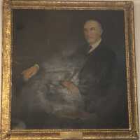          Oil on Canvas in gold leaf frame; Edward Pettigrew (1867-1951)
   