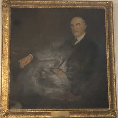 Pettigrew: Edward Pettigrew Portrait by Carlton Glidden, c. 1930