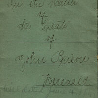          Brison: John Brison Last Will and Testament, 1842 picture number 1
   