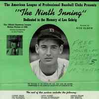          Baseball: Ninth Inning Baseball Movie Flyer, 1943 picture number 1
   