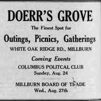          Item, August 21, 1930
   