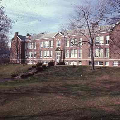 Wyoming School: Myrtle Avenue Side, 1989