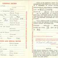          Boy Scouts: Paul Wottrich Boy Scout Registration Card, 1947 picture number 2
   