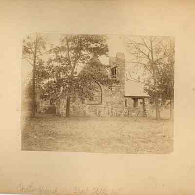 Photograph on verso page