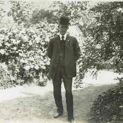 Marshall-Schmidt Album: Man Wearing a Bowler Hat