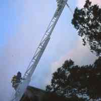          Racquets Club: Peter Mackersie Photographs of the Racquets Club Fire, 1978 picture number 6
   