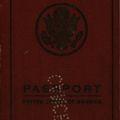 Dodge: Ethel M. Dodge Passport, 1926