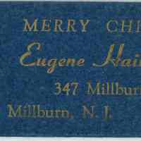 Hair Salon: Eugene Hair Sylist, 347 Millburn Avenue, Comb Case