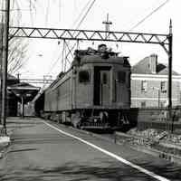 Railroad: Conrail #620 at the Millburn Station, 1980