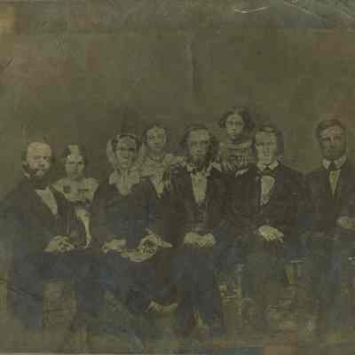 Snow: Snow Family Photograph, c. 1851