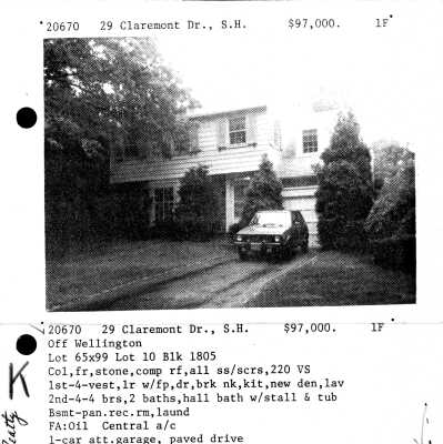 29 CLAREMONT DRIVE